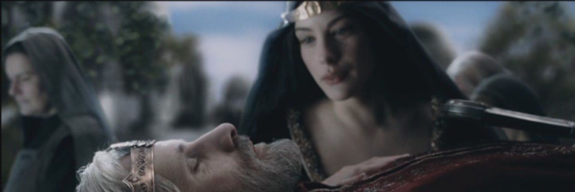 death of the king - lord of rings